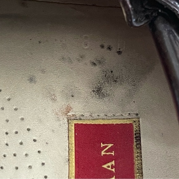 Cole Haan Brown/Burgundy Leather Loafers - Picture 7 of 11